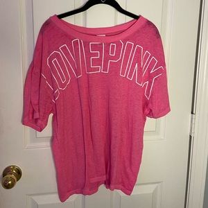 PINK flowy t-shirt